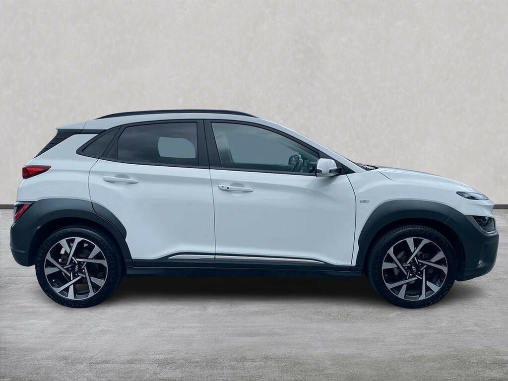 Hyundai Kona Kona 1.0 Tgdi 48V Mhev Premium Hatchback WIG9746 White #3