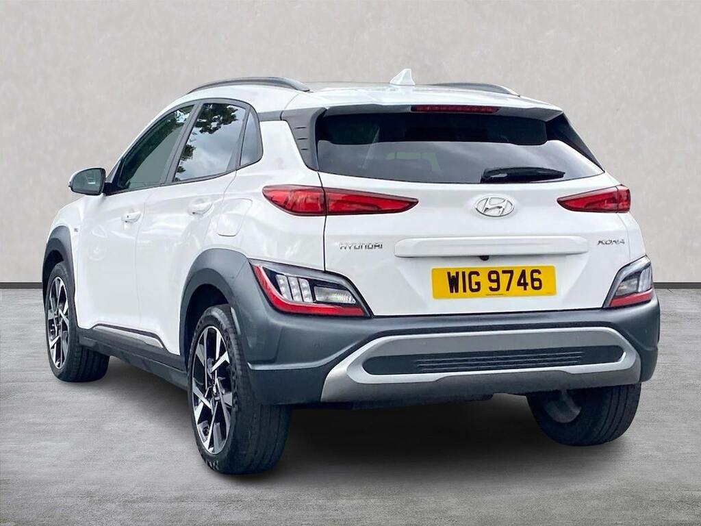 Hyundai Kona Kona 1.0 Tgdi 48V Mhev Premium Hatchback WIG9746 White #2