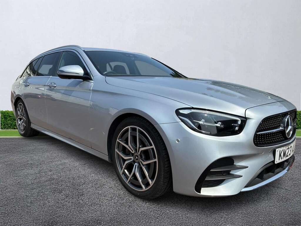 Mercedes-Benz E Class E220d 200 Amg Line Premium 9G-tronic Silver