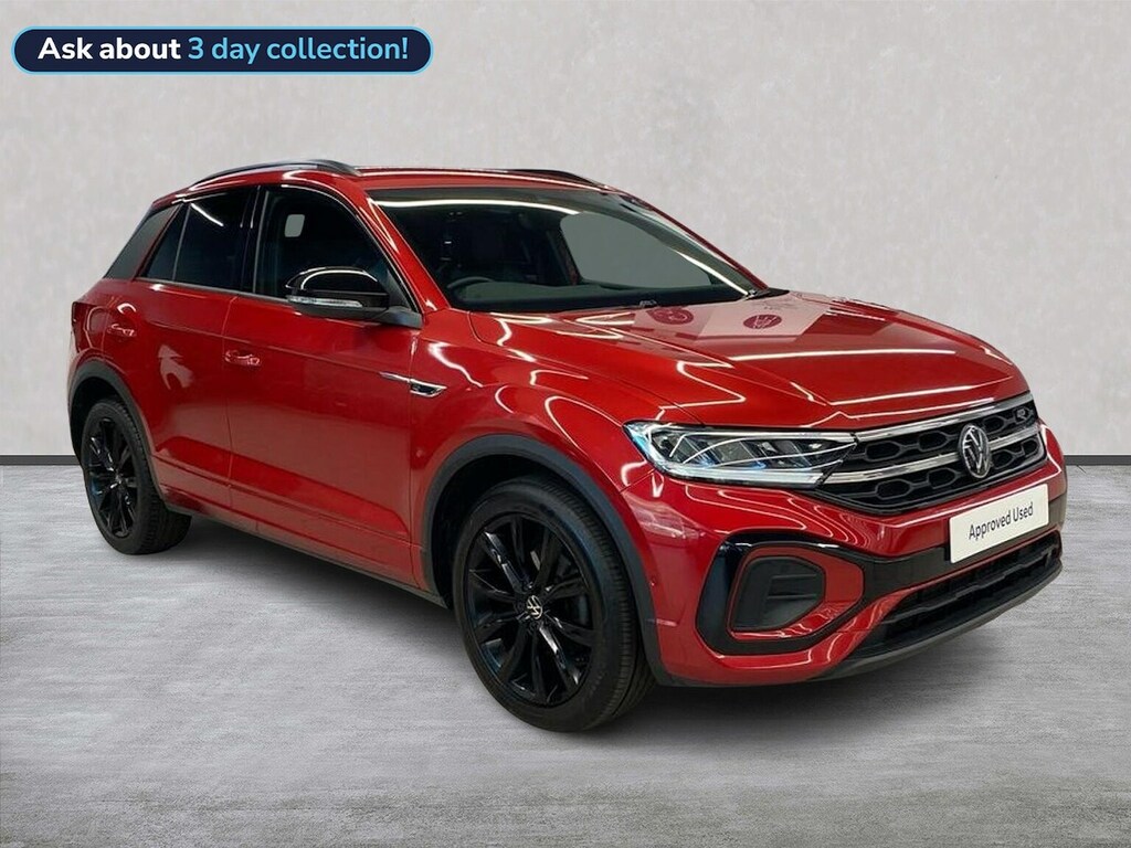 Volkswagen T-Roc 1.5 Tsi R-line Suv Dsg Euro 6 Ss 15 Red