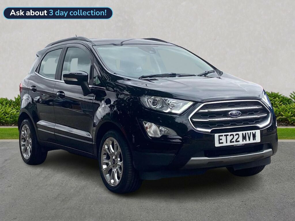 Ford Ecosport 1.0T Ecoboost Gpf Titanium Suv E Black