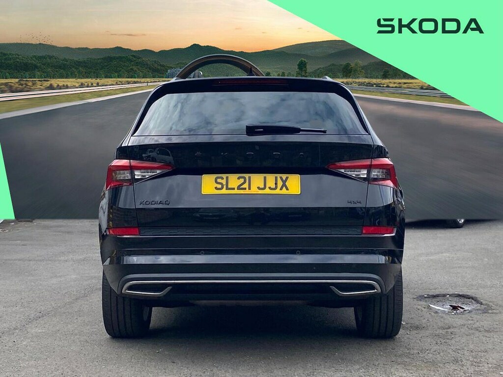 Skoda Kodiaq 2.0 Tsi Sportline Suv Dsg 4Wd Euro 6 S SL21JJX Black #4