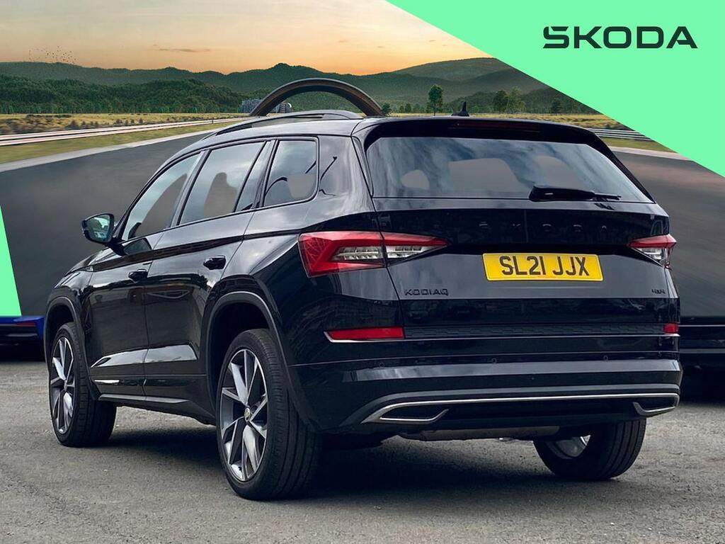 Skoda Kodiaq 2.0 Tsi Sportline Suv Dsg 4Wd Euro 6 S SL21JJX Black #2