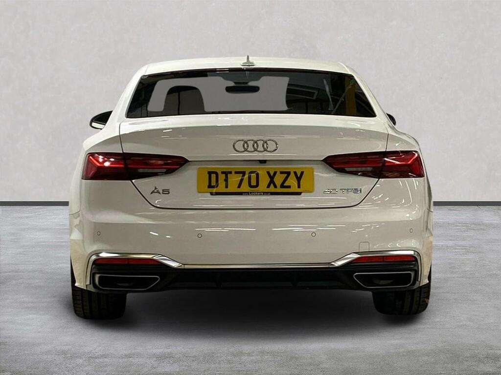 Audi A5 2.0 Tfsi 40 S Line Coupe S Tronic Euro White #4