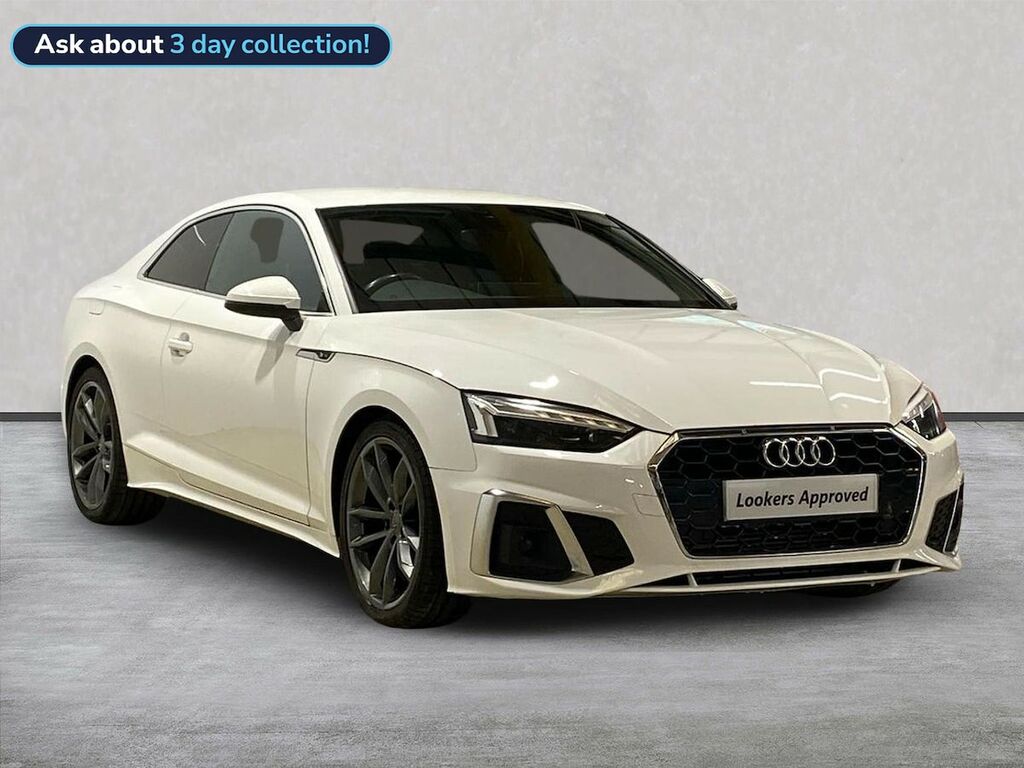 Audi A5 2.0 Tfsi 40 S Line Coupe S Tronic Euro White