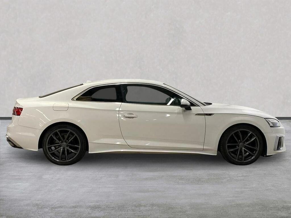 Audi A5 2.0 Tfsi 40 S Line Coupe S Tronic Euro White #3