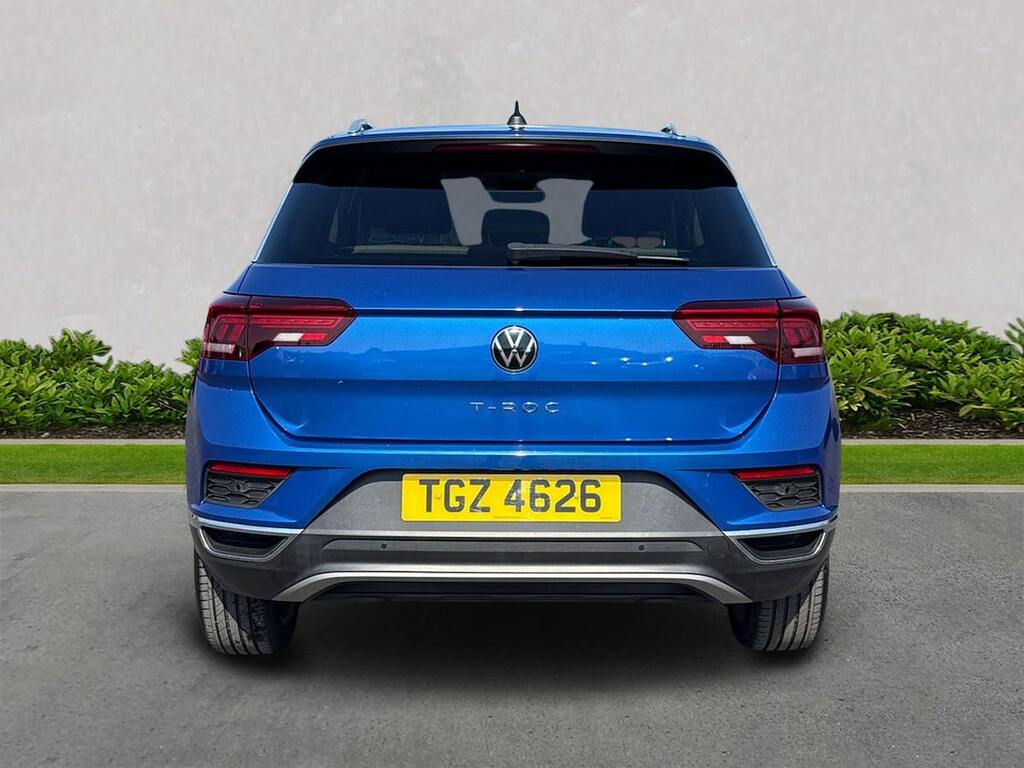 Volkswagen T-Roc 1.5 Tsi Gpf Evo Sel Suv Dsg Euro 6 Ss Blue #4