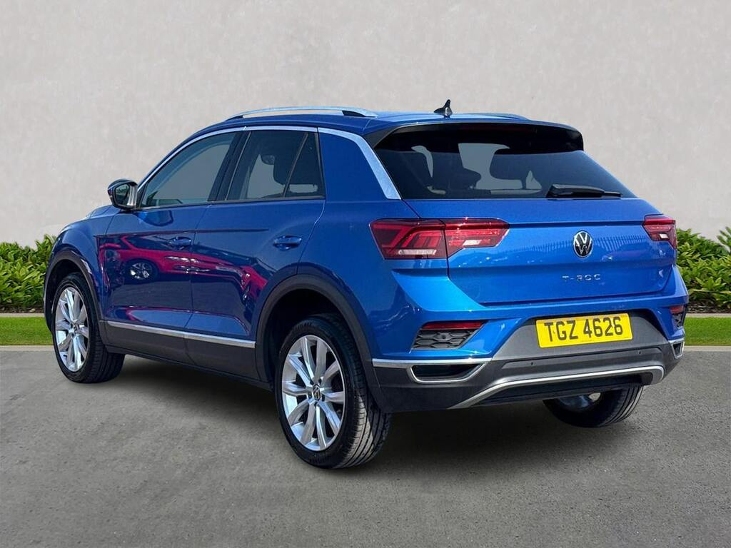 Volkswagen T-Roc 1.5 Tsi Gpf Evo Sel Suv Dsg Euro 6 Ss Blue #2