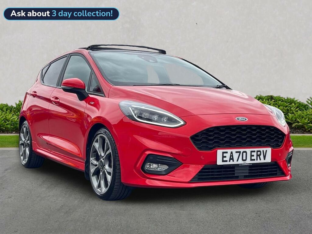 Ford Fiesta 1.0T Ecoboost Mhev St-line X Edition Hatchback Red