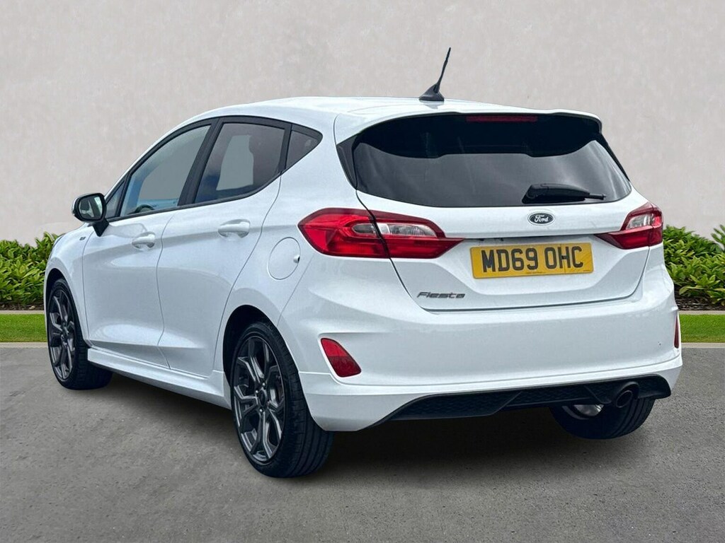 Ford Fiesta 1.0T Ecoboost Gpf St-line Hatchback Man White #2