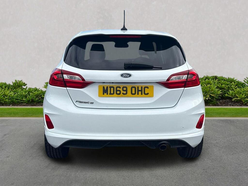 Ford Fiesta 1.0T Ecoboost Gpf St-line Hatchback Man White #4
