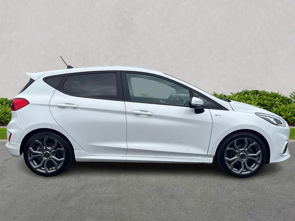 Ford Fiesta 1.0T Ecoboost Gpf St-line Hatchback Man White #3