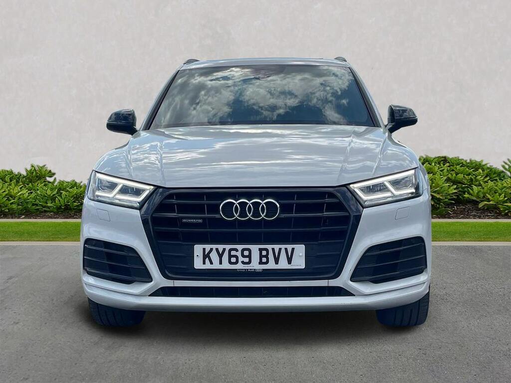 Audi Q5 2.0 Tdi 40 Black Edition Suv S Tronic Q White #5