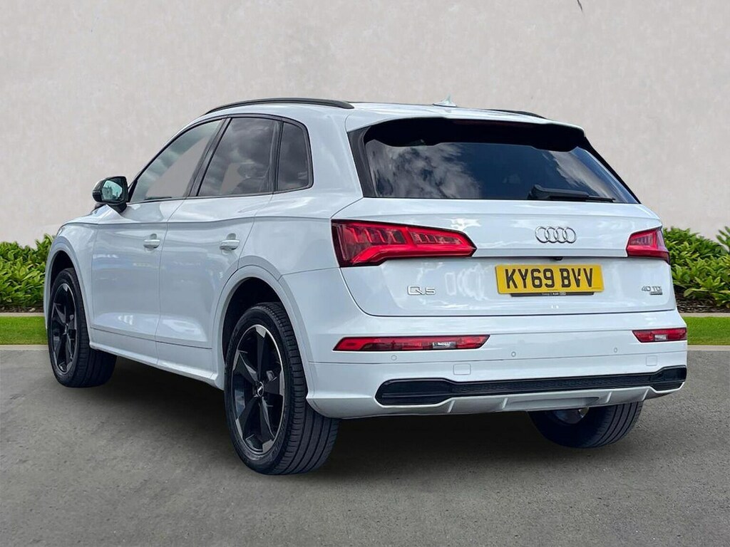 Audi Q5 2.0 Tdi 40 Black Edition Suv S Tronic Q White #2