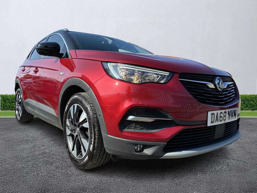 Vauxhall Grandland X 1.2 Turbo Sport Nav Red