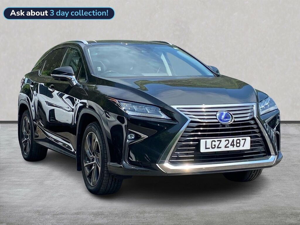 Lexus RX 450H 3.5 Premier Cvt Pan Roof Black
