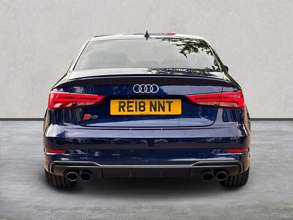 Audi A3 2.0 Tfsi Black Edition Saloon S Tronic Blue #4