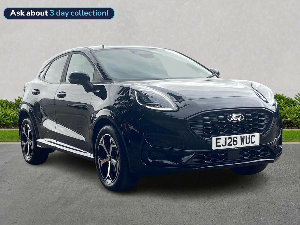 Ford Puma 1.0T Ecoboost Mhev St-line Suv Hybrid M Black