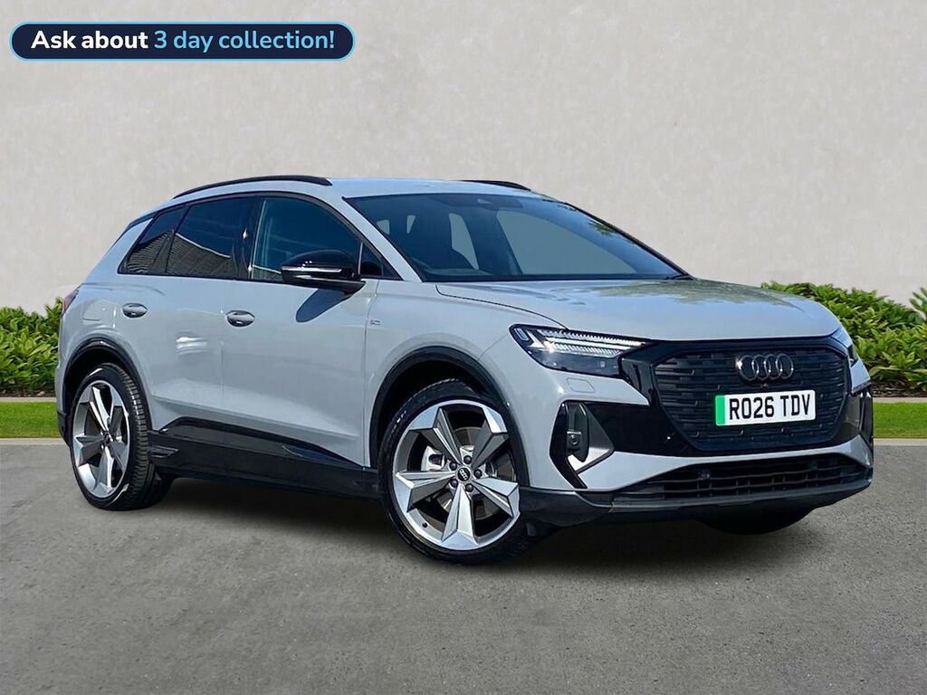 Audi Q4 E Tron 210Kw 45 82Kwh Black Edition Grey