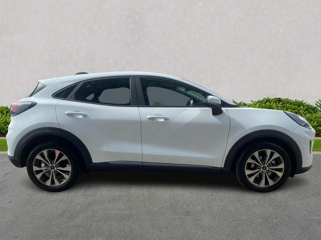 Ford Puma 1.0T Ecoboost Mhev Titanium Suv Hybrid NU26KLC White #3