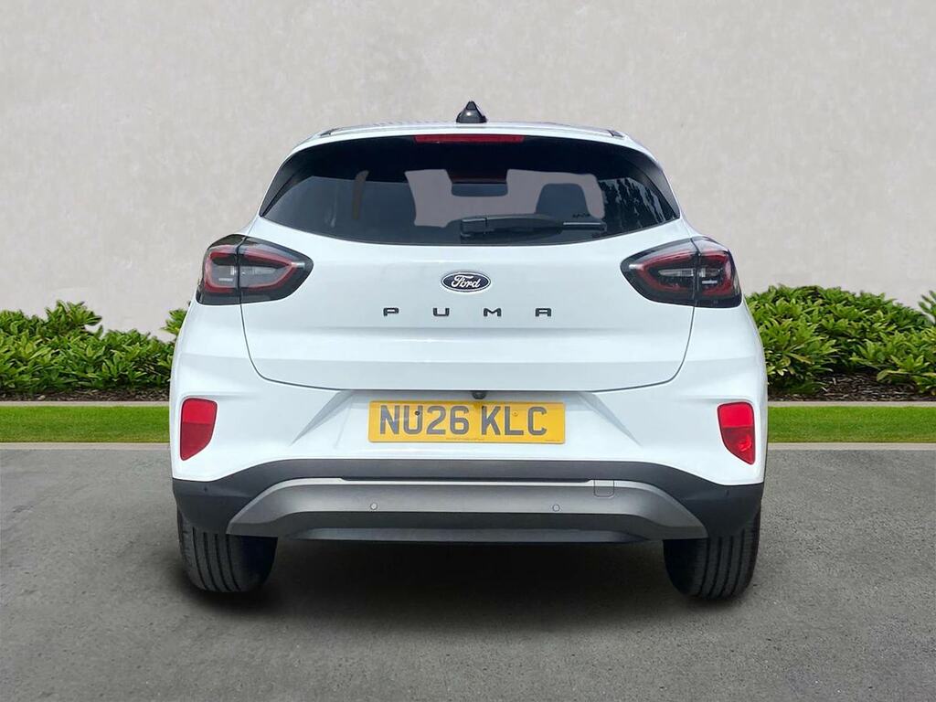 Ford Puma 1.0T Ecoboost Mhev Titanium Suv Hybrid NU26KLC White #4