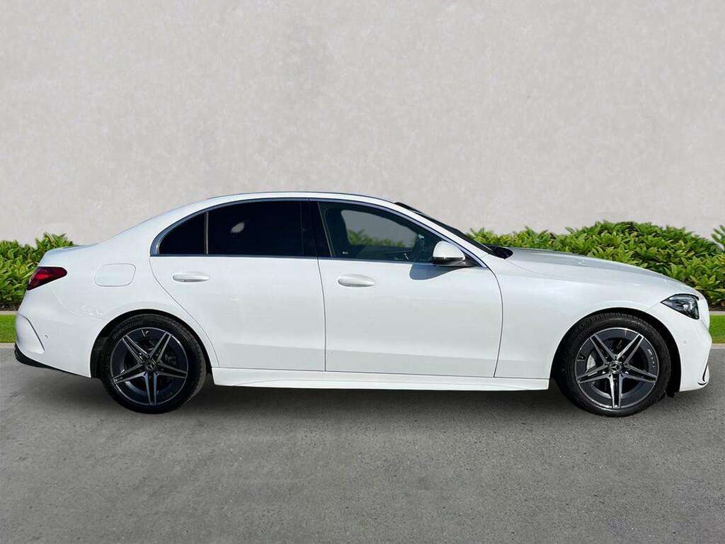Mercedes-Benz C Class C200 Amg Line 9G-tronic White #3