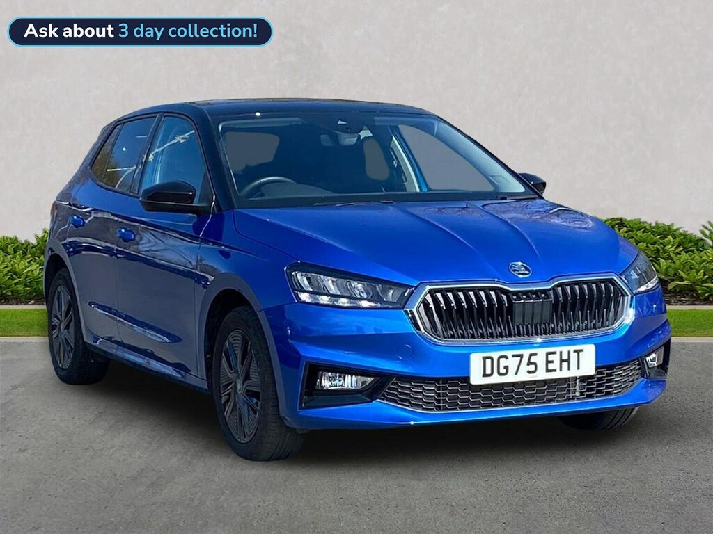 Skoda Fabia 1.5 Tsi Design Edition Hatchback Dsg Eu Blue