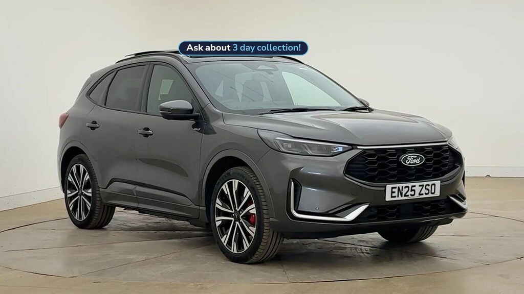 Ford Kuga 2.5 Duratec 14.4Kwh St-line X Suv Plug- Black