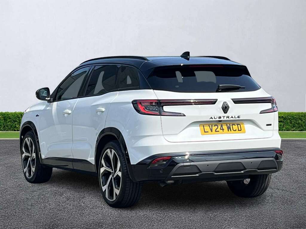 Renault Austral E-tech Fhev Iconic Esprit Alpine White #2