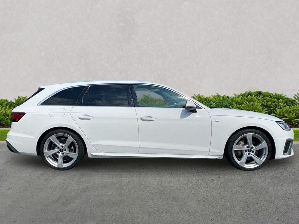 Audi A4 Avant 2.0 Tfsi 40 S Line Estate S Tronic Euro White #3