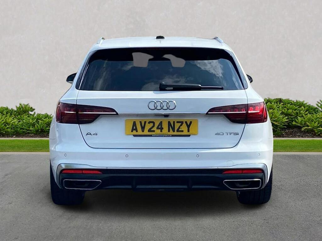 Audi A4 Avant 2.0 Tfsi 40 S Line Estate S Tronic Euro White #4