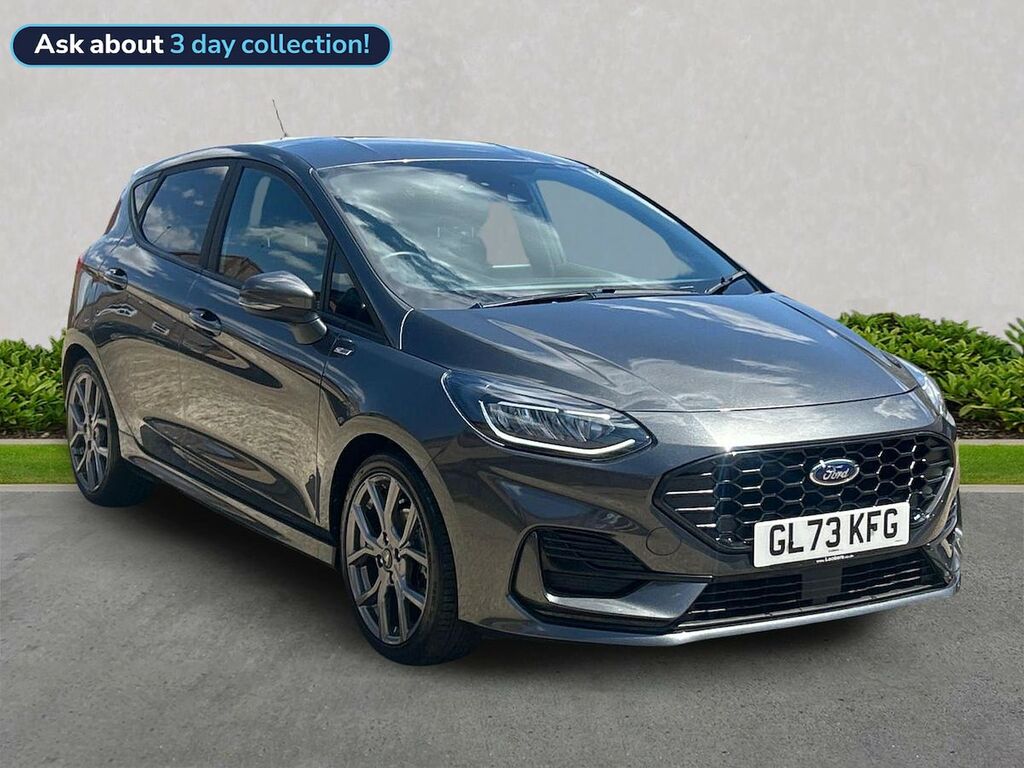 Ford Fiesta 1.0T Ecoboost Mhev St-line Edition Hatchback P Grey