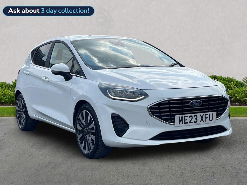 Ford Fiesta 1.0 Ecoboost Hbd Mhev 125 Titanium X White
