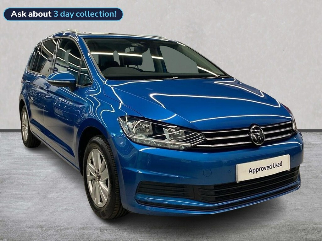 Volkswagen Touran 1.5 Tsi Evo Se Family Mpv Dsg Euro 6 S Blue
