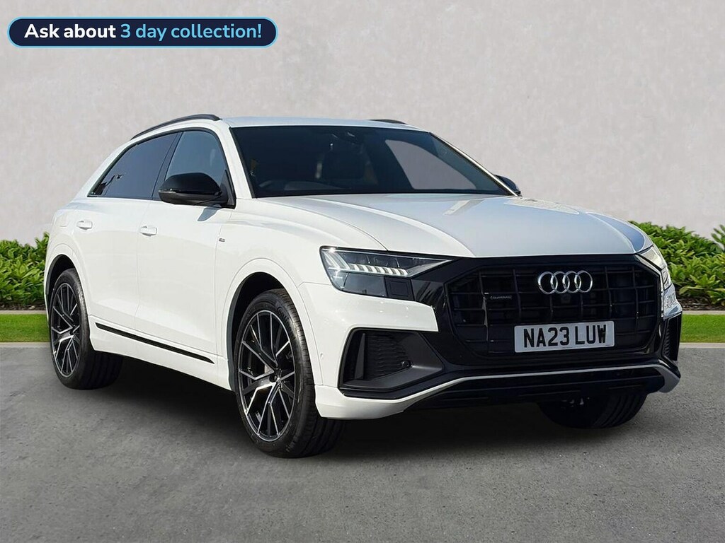Audi Q8 50 Tdi Quattro Black Edition Tiptronic White