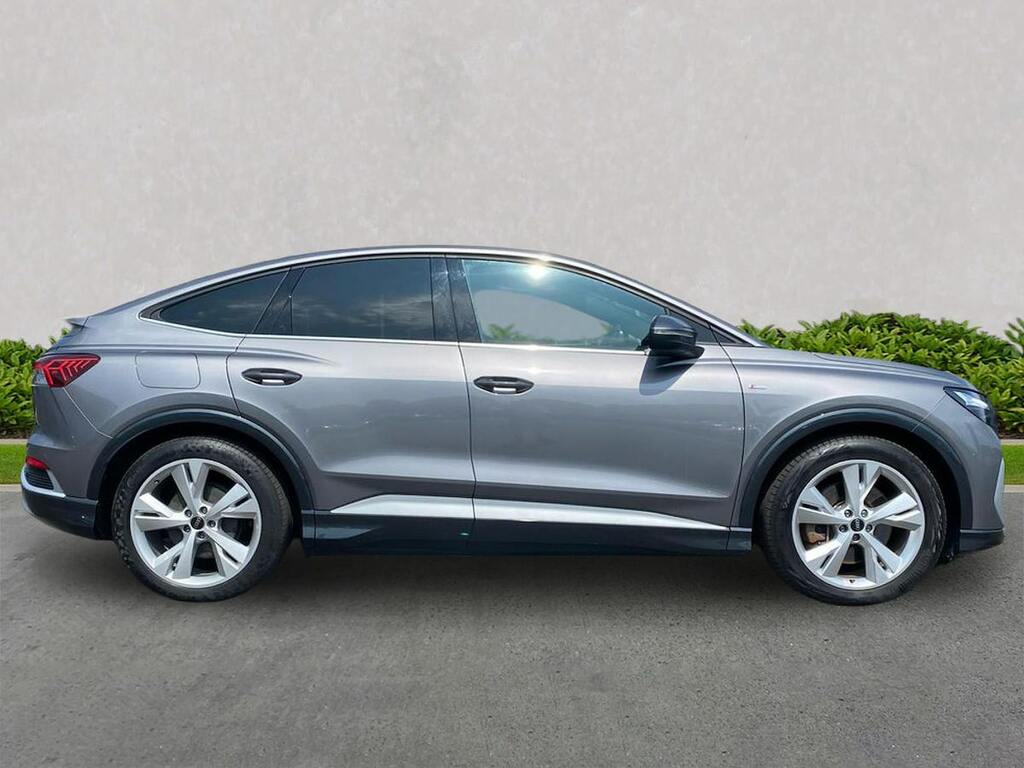 Audi Q4 E Tron 40 S Line Sportback 82Kwh 204 P Grey #3