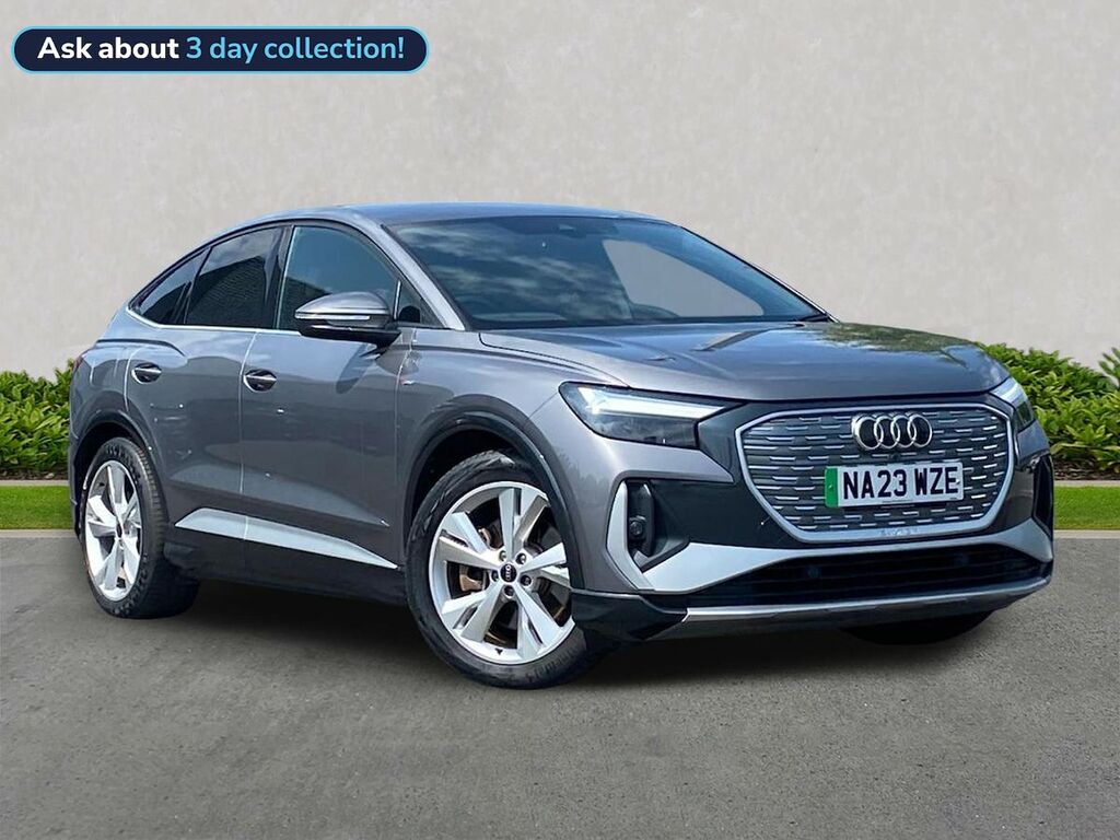 Audi Q4 E Tron 40 S Line Sportback 82Kwh 204 P Grey