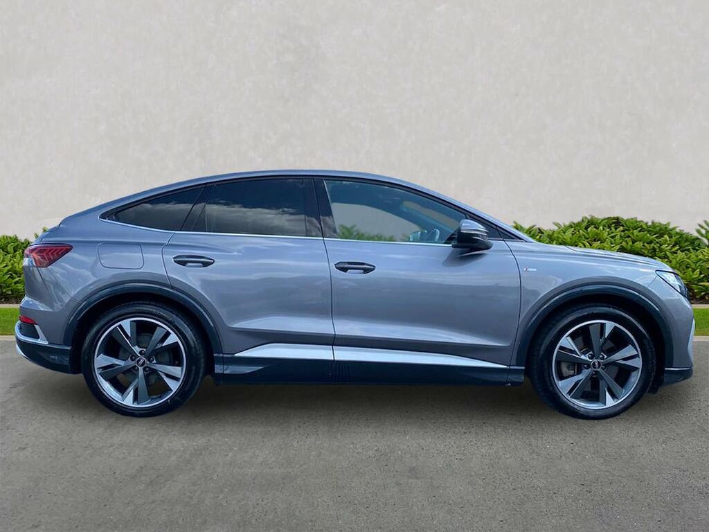 Audi Q4 E Tron 50 S Line Sportback Quattro 82Kw Grey #3