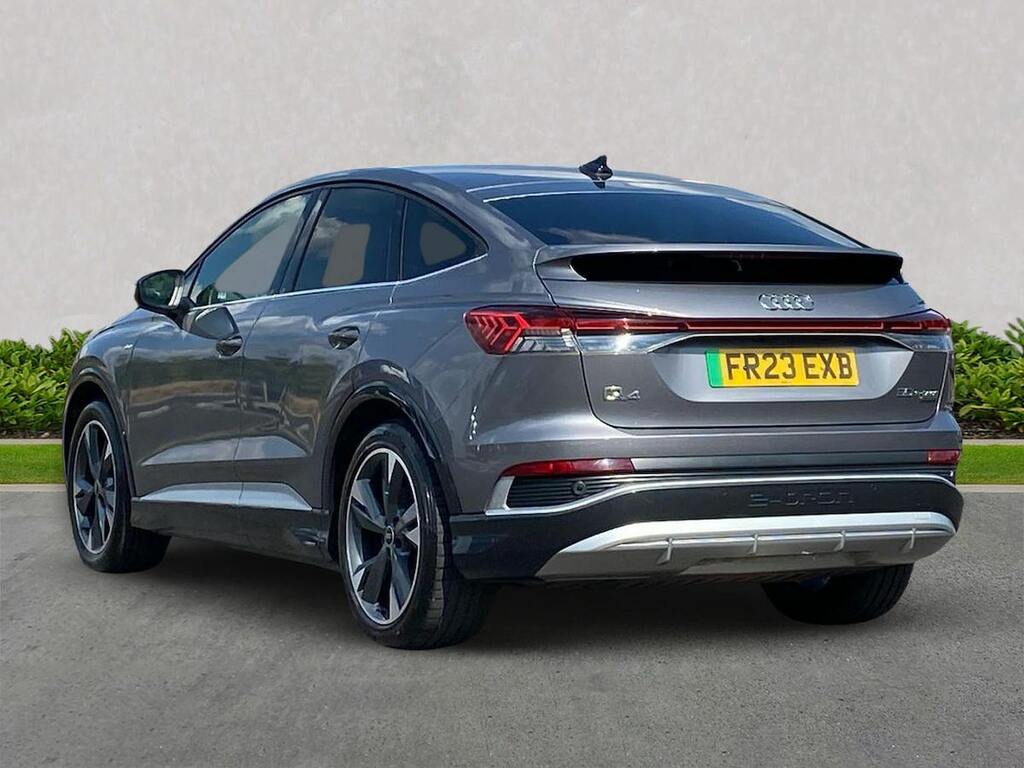 Audi Q4 E Tron 50 S Line Sportback Quattro 82Kw Grey #2
