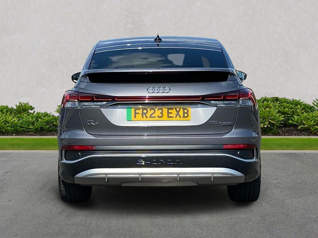 Audi Q4 E Tron 50 S Line Sportback Quattro 82Kw Grey #4