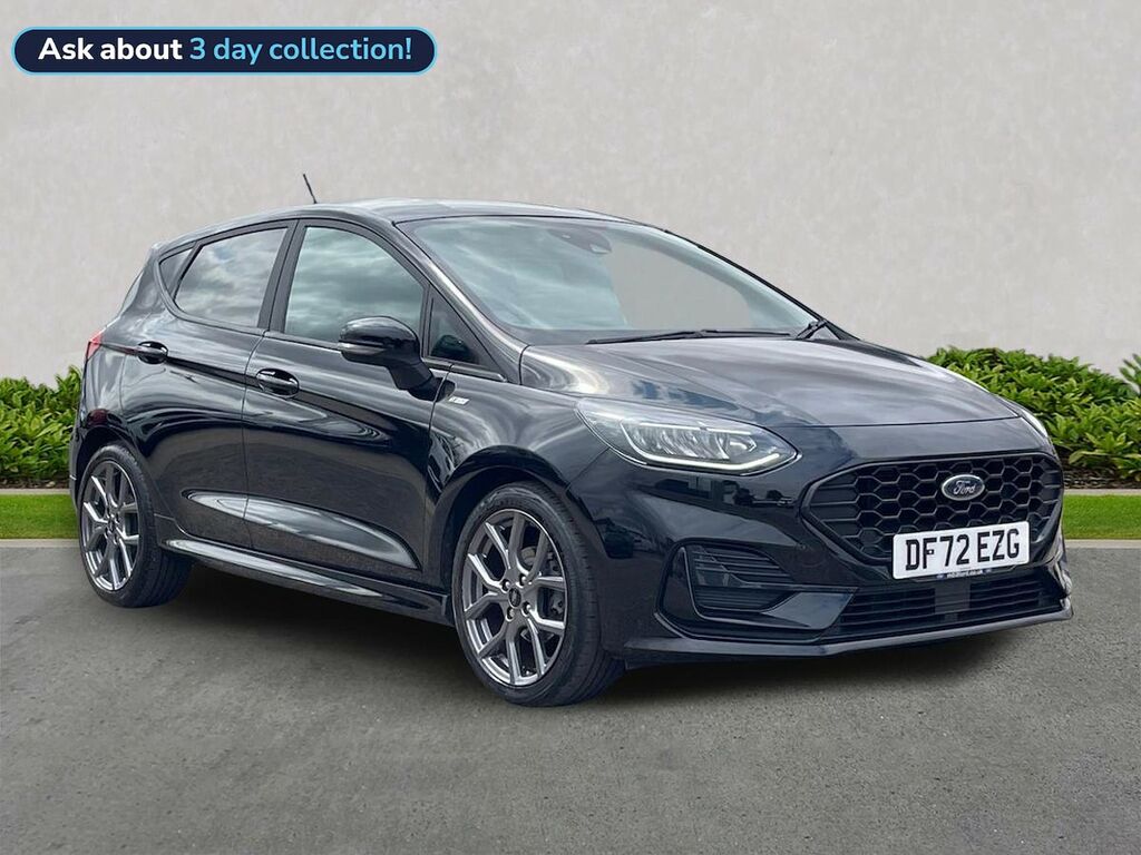 Ford Fiesta 1.0T Ecoboost St-line Hatchback Black