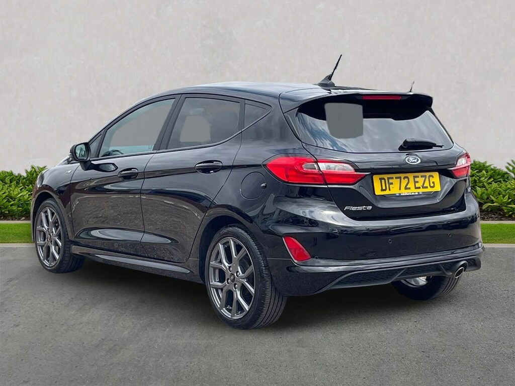 Ford Fiesta 1.0T Ecoboost St-line Hatchback Black #2