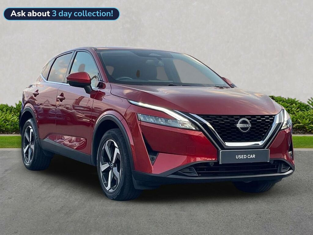 Nissan Qashqai 1.3 Dig-t Mhev N-connecta Suv Hybrid Xt Red