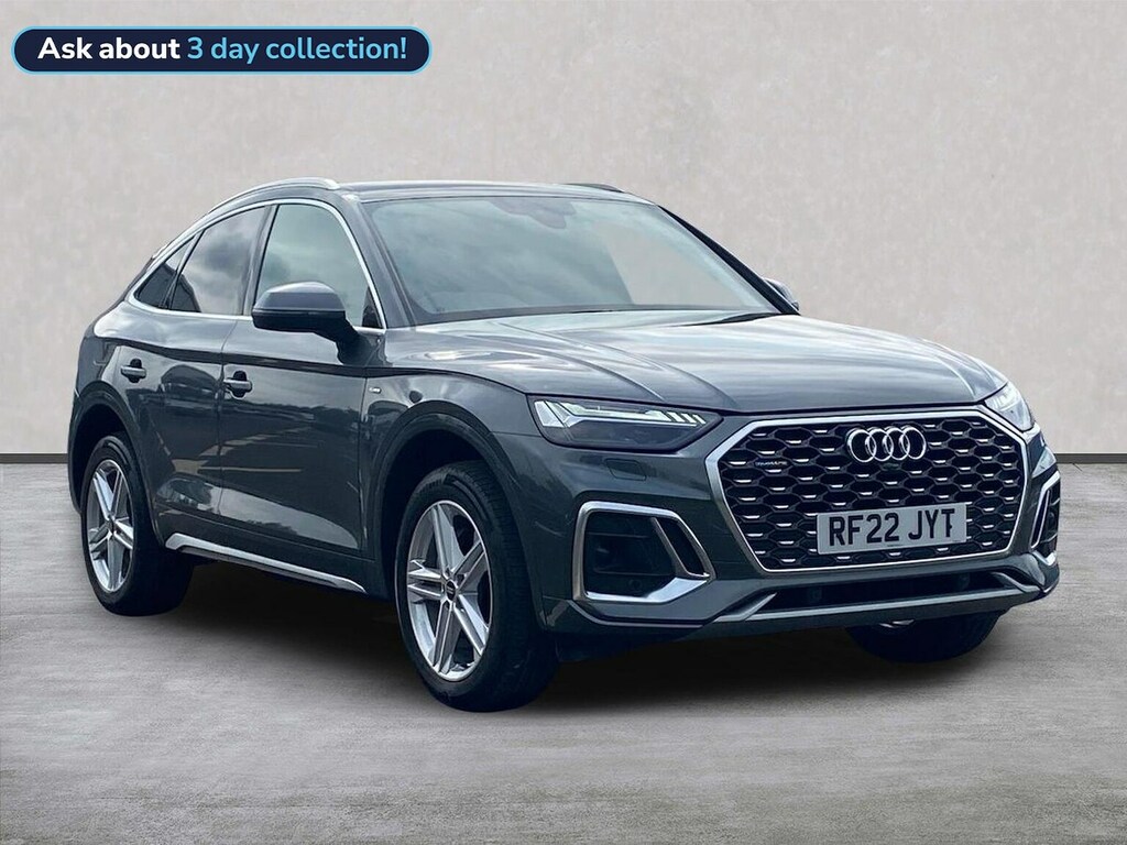 Audi Q5 2.0 Tdi 40 S Line Sportback S Tronic Qu Grey