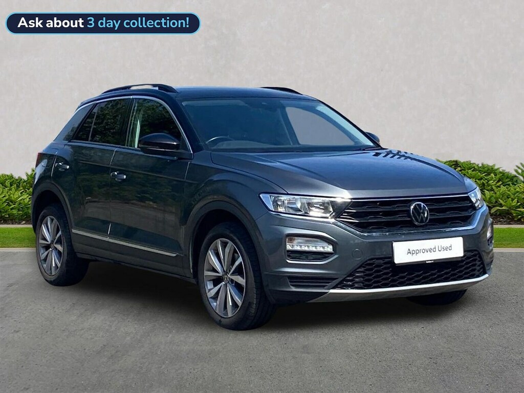 Volkswagen T-Roc 1.0 Tsi Design Suv Euro 6 Ss Grey