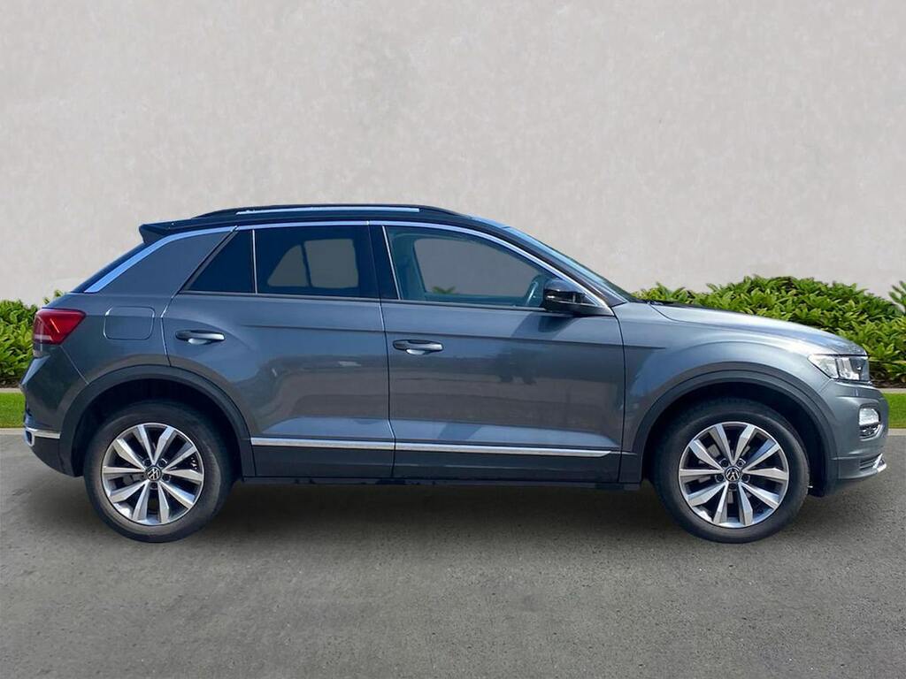 Volkswagen T-Roc 1.0 Tsi Design Suv Euro 6 Ss Grey #3