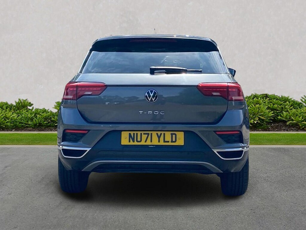 Volkswagen T-Roc 1.0 Tsi Design Suv Euro 6 Ss Grey #4