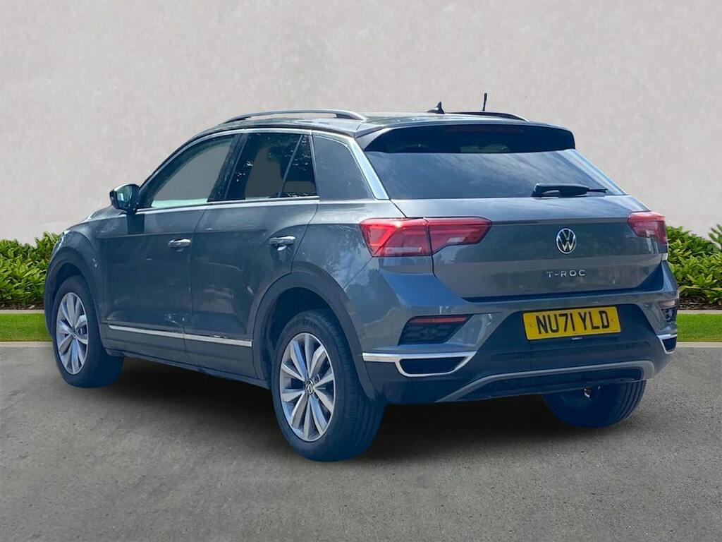 Volkswagen T-Roc 1.0 Tsi Design Suv Euro 6 Ss Grey #2