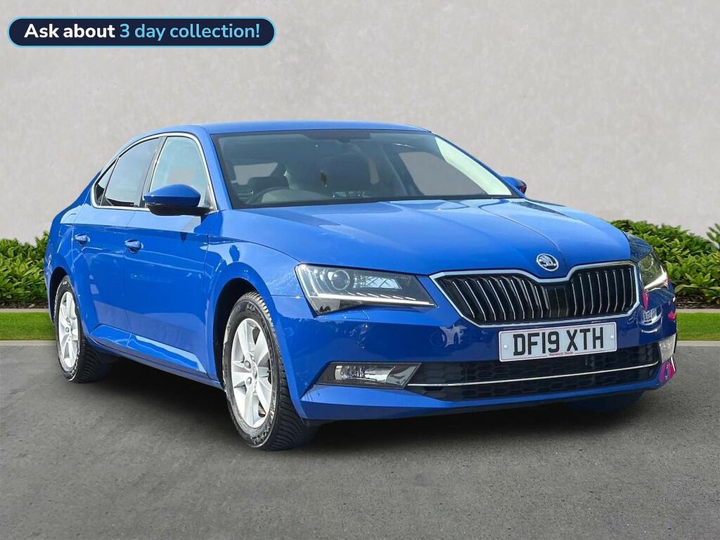 Skoda Superb 1.5 Tsi Act Se L Executive Hatchback Ds Blue