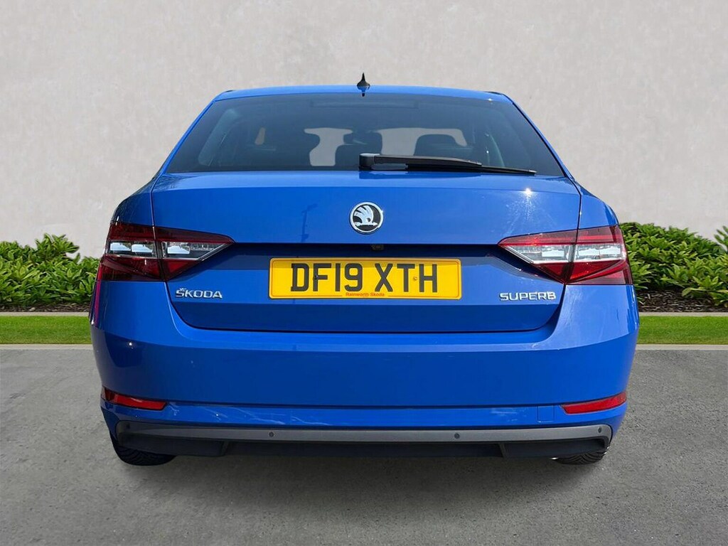 Skoda Superb 1.5 Tsi Act Se L Executive Hatchback Ds Blue #4